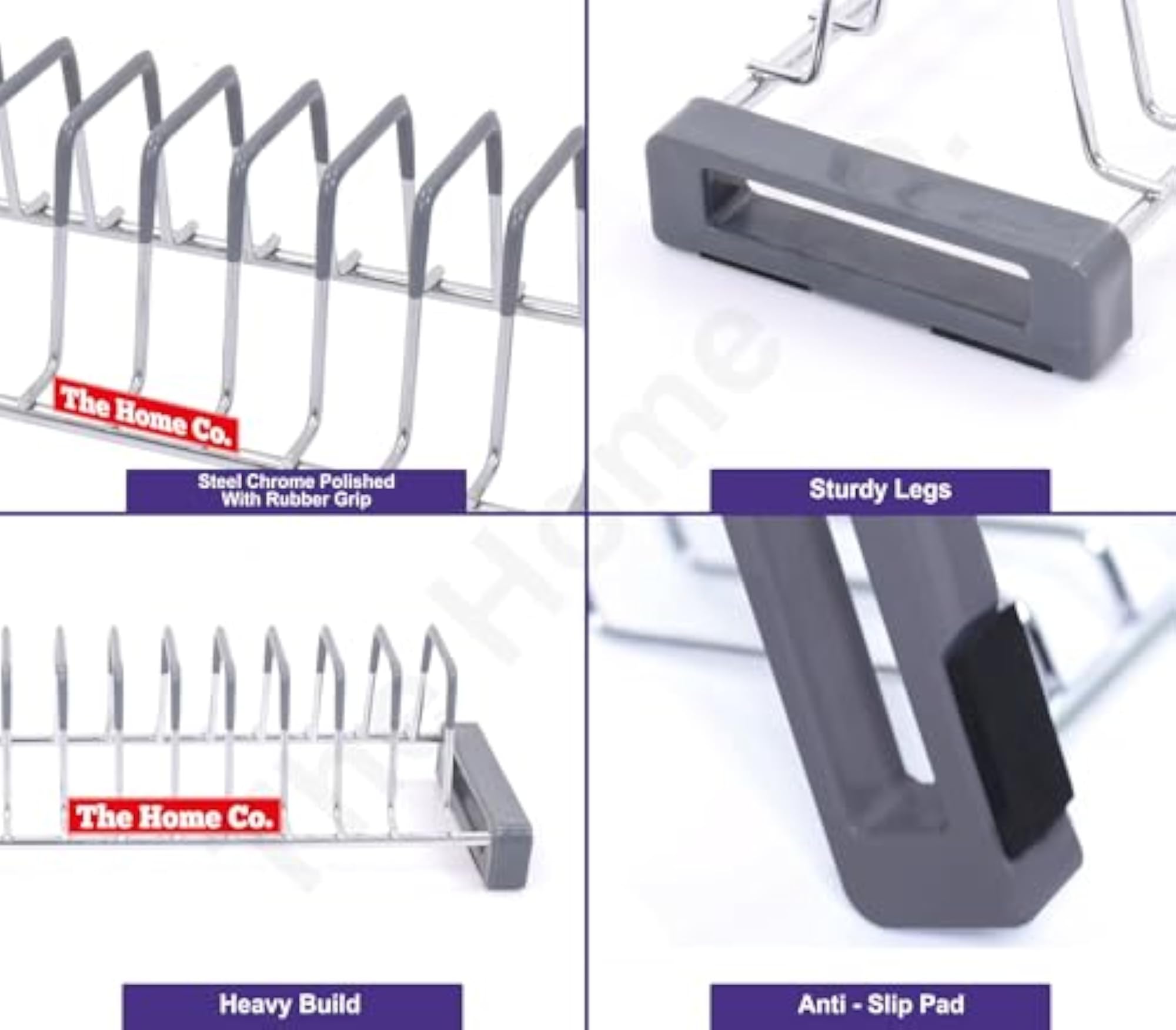 Stainless Steel Modular Kitchen Basket Plate Fixer Set