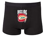 Boxershort - Kiss Me Kuss Vampir - Unterhose für Herren und Männer