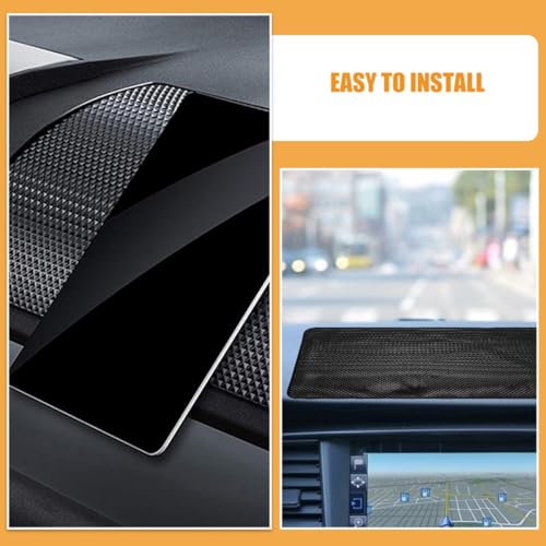Alfombrilla antideslizante para salpicadero de coche: base de PU rectangular de 40x20 cm 3