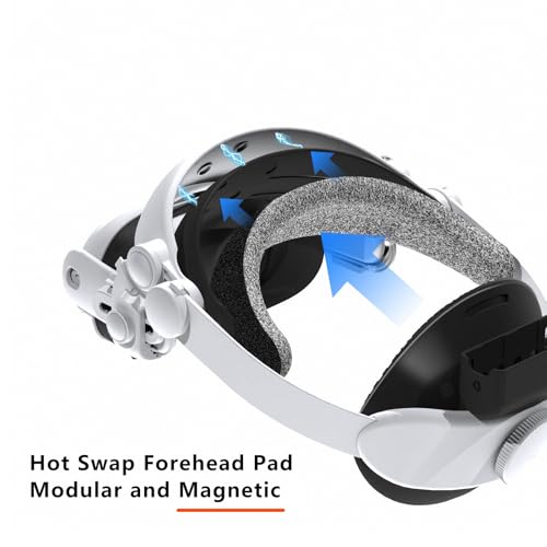 Image of Globular Cluster CMQ3 V2 Dual Mode Comfort Mod for Meta Quest 3 / 3S | Halo Head Strap with Lying-Down Mesh Rear Band, Balanced Weight, Open-Face Mode & Adjustable Side Buttons for Optimal FOV