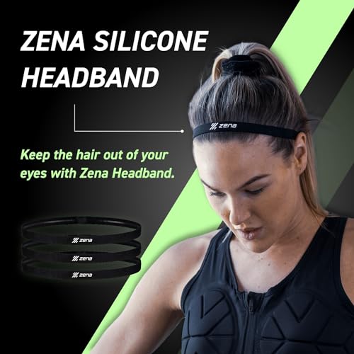 Diademas deportivas elásticas transpirables ZENA para running 2