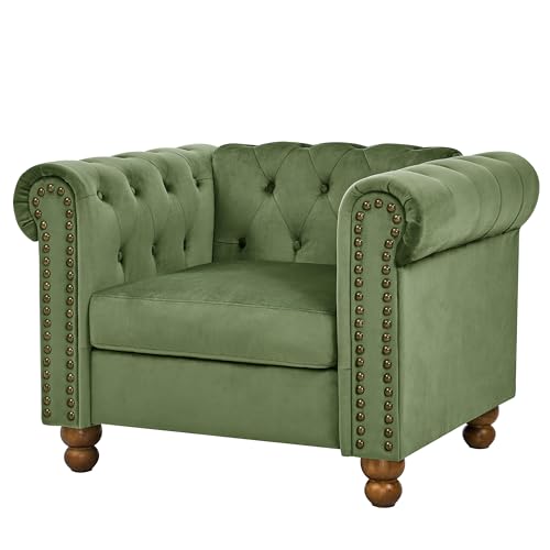 Sillón Plegable Verde Menta Velvet miniatura 4