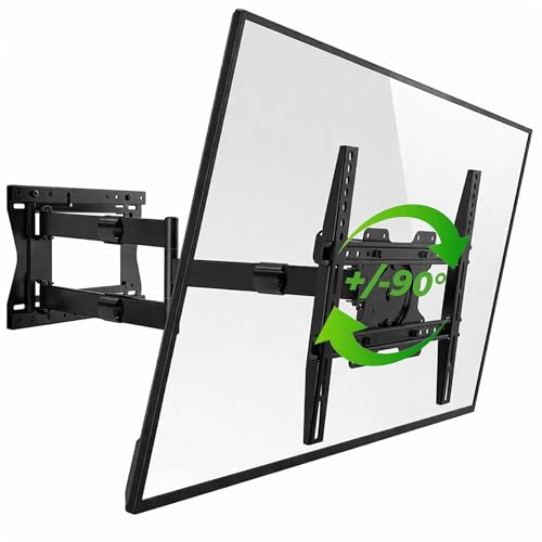 XTRARM TiTon 120 cm odległość od ściany, uchwyt ścienny TV, długie ramię obrotowe, pochylanie, obracanie, wysuwanie, TV ok. 32-75 cali do 40kg