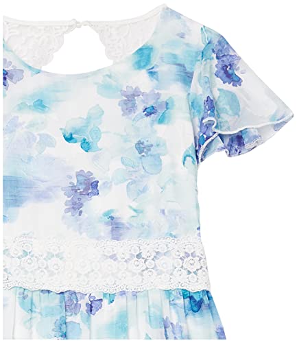 Speechless Girls' Short Sleeve Tiered Maxi Dress3