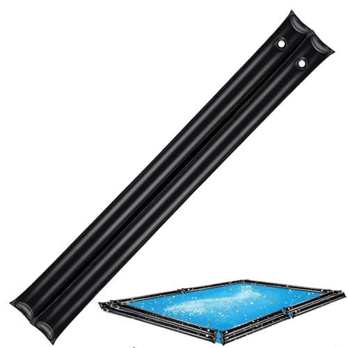 Bolsa de agua para piscina resistente - Manguera de agua para cubiertas de piscina | Pesos de doble para propietarios de casas de vacaciones, administradores y usuarios profesionales