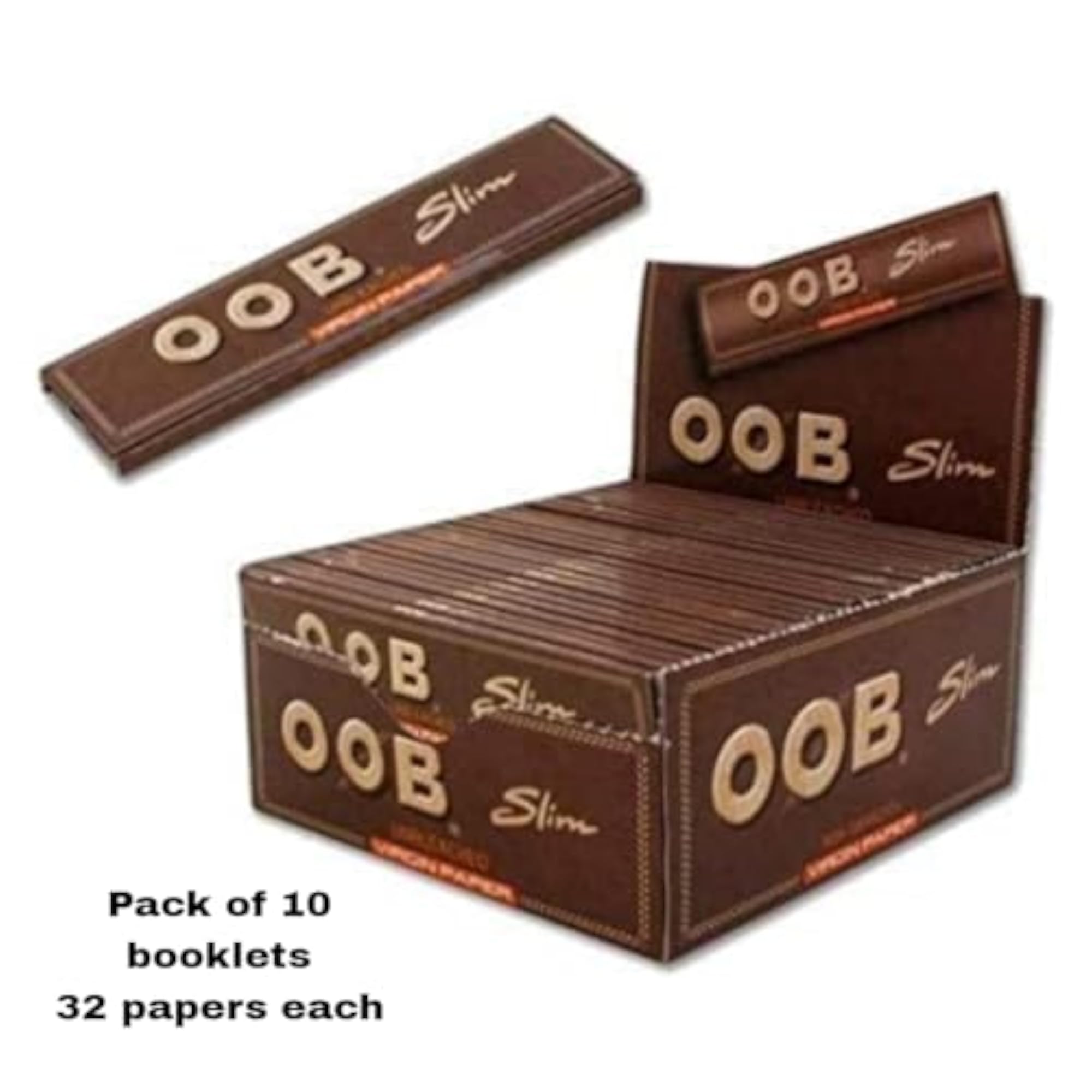 Unbleached Slim Rolling Papers King Size