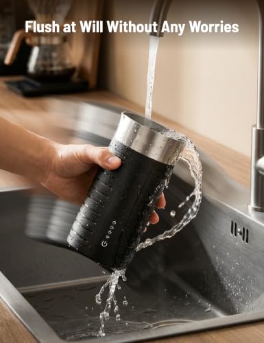 Image of Waterproof Milk Frother, Fully Dishwasher Safe, 4 Modes for Hot /Cold Foam, Latte, Cappuccino, 2 Frothing whisks, Cleaning Kit,One-Touch Operation, Ergonomic Grip, Compact Coffee Maker