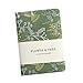 BIBABLYKE Embroidered Notebook 256 Pages College Ruled Small Journal Notebook for Student Women Writing Hardcover Journal Notepads