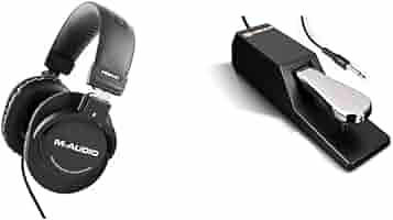 M-Audio HDH40 モニターヘッドホン Amazon.com: M-Audio HDH40 – Over Ear Studio Headphones with