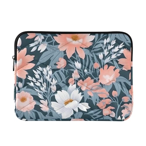 Funda Protectora Floral para Laptop 13-14 Pulgadas