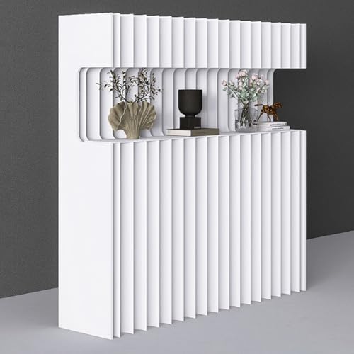 MTIETEME �p�[�e�[�V���� �y�[�p�[���� ������� �܂肽���ݎ� ��W���� �y�[�p�[�p�[�e�[�V���� LED���C�g�t�� ���\�� �՗� �ړ����N���N ��I ����150cm �Ԏd�؂� ���㕗 �h�� �g�ݗ��ĕs�v �������� �I�t�B�X�A���e�@�A�ߗ��i�X��