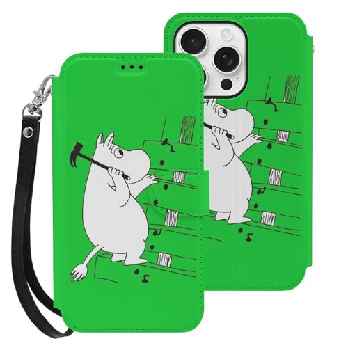 For ���[�~�� �Ή� iPhone 16pro max �X�}�[�g�t�H���P�[�X �蒠�^ ����PU���U�[ ���u���X�^���h�@�\�t�� �J�[�h�X���b�g �X�g���b�v�t�� ���z�^ �}�j���A���� �J�[�h���[ ��G�肪�悢 �}�O�l�b�g�� �|�����z���� MM-48F