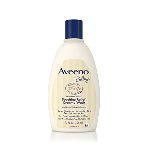 Image of Aveeno Baby Soothing Relief Creamy Wash, 12 Fl Oz (Pack of 6)