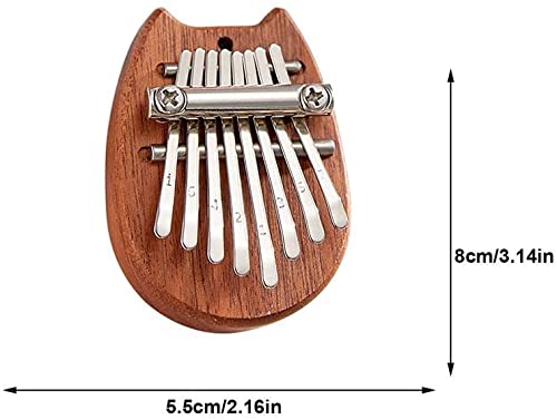 WPHGS 8 clé mini kalimba thumb piano, portable Mbira doigt piano meilleur cadeau for enfants, anniversaire, noël… - Les Beatles, Paul McCartney, John Lennon, RIngo Starr, George Harrison WPHGS 8 clé mini kalimba thumb piano, portable Mbira doigt piano meilleur cadeau for enfants, anniversaire, noël… – Image 8