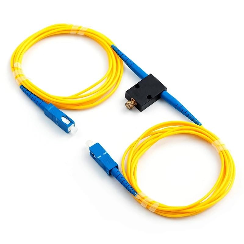 Attenuatore in Fibra SC Regolabile 0-60 Db Attenuatore Ottico di Tipo variabile Meccanico in Linea ftth monomodale Simplex