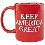 Fairly Odd Noveltiesâ Keep America Great Donald Trump 2020 President Red Republican Conservative Coffee Tea Mug Novelty Gift, standard (FON-10346)(FON-10345)