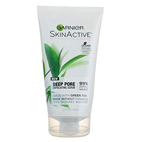 Garnier Clean Scrub Blackhead Eliminating 5 Ounce (145ml) (2 Pack)