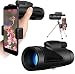 Produktbild KAUTO Monocular Starscope Telescope 12 & mal; 50 HD High Power Low Light Nachtsicht Wasserdichtes Monokular für Handy Vogelbeobachtung Wandern Camping Sightseeing -