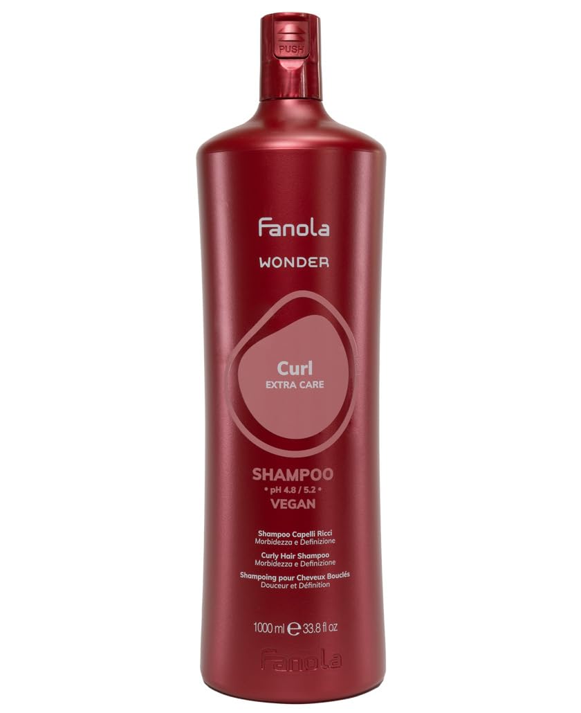 Fanola Wonder Curl Shampoo, 1 l (Pack of 1)