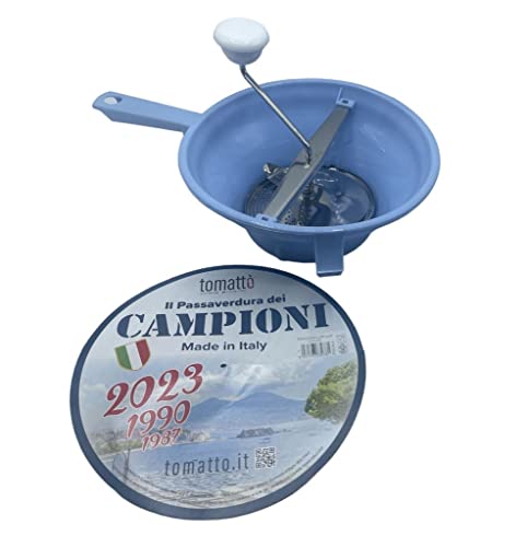 Passatutto Passaverdure Azzurro Limited Napoli Campione D'Italia 24 cm 3 Dischi