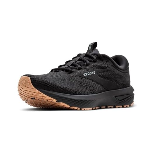 Brooks Damen Revel 7 Sneaker, Black/Black, 40.5 EU