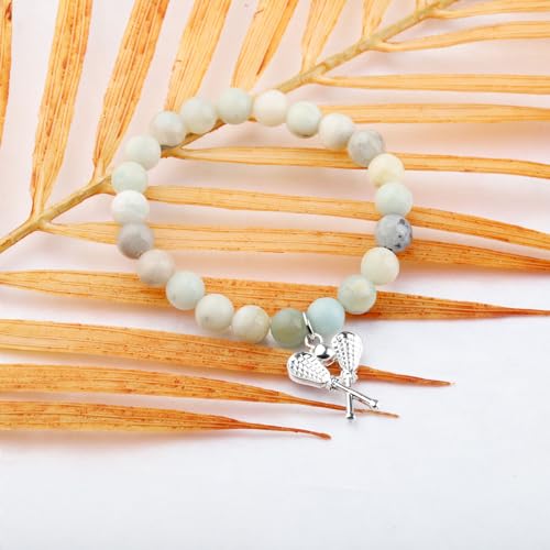 WSNANG Lacrosse Charm Bracelet - Inspirational Gifts for Lacrosse Team & Players3