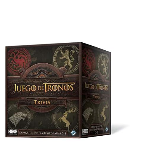 Fantasy Flight Games- Game of Thrones Juego de Tronos Trivia Temp. 5-8, Color (HBO17ES)