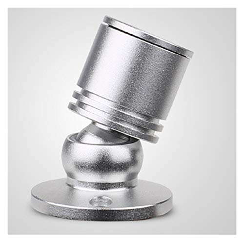 BDSHL Projecteur de Comptoir À LED 1W Monté en Surface Rond 90lm Bijoux Armoire Lumineuse Lumière Inférieure Petit Projecteur Vitrine Projecteur Cave À Vin Lumière Affichage Lumière Cover