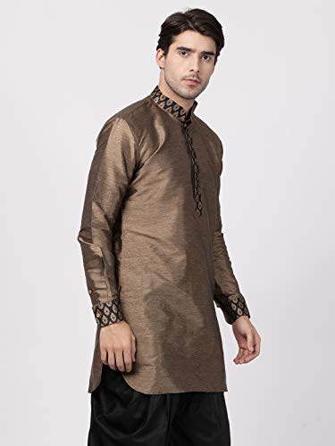 Image of VM Men's Silk Blend Ethnic Shirt