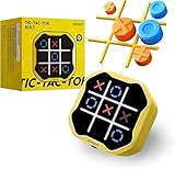 GiiKER Tic Tac Toe Bolt-Spiel, Original 3-in-1-Handheld-Puzzle-Spielkonsole, tragbare Reisespiele für Autofahrten, Brettspiele für Kinder und Erwachsene, Geburtstagsgeschenke für Kinder ab 3 Jahren