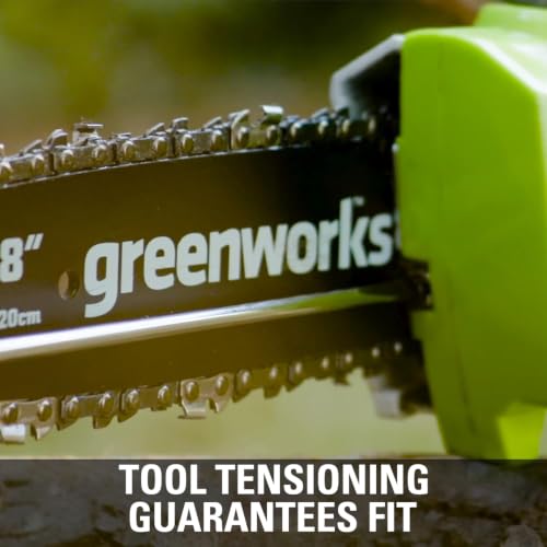 Image of Greenworks 40V 8 inch Polesaw + Pole Hedge, Tool Only (Gen 1)