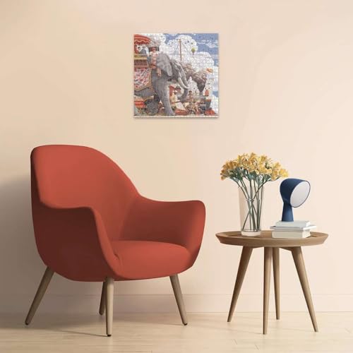 Ravensburger Art & Soul: Around The World in 80 Days - Rompecabezas de 750 Piezas con Póster miniatura 4