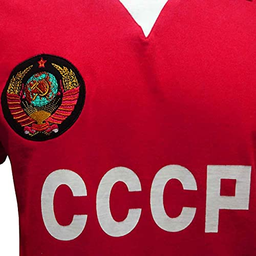 Camisa CCCP 1980 (União Sóvietica) Liga Retrô Vermelha M