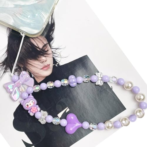 Kawaii Wallet with A Phone Charm, ID Card Holder Purse Pouch with Buckle, PU Wallet Durable Card Holder Credit Card Holder Money Bag for Students Teens Girls Boys3