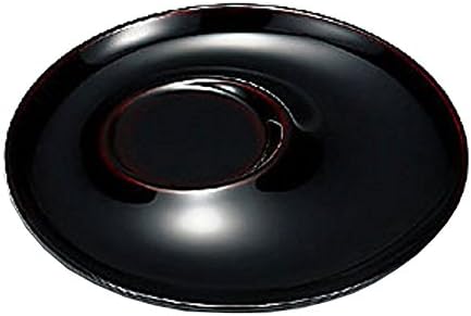 Kojiro 2039-7B Echizen Lacquerware Favorite Tea Plate, Small
