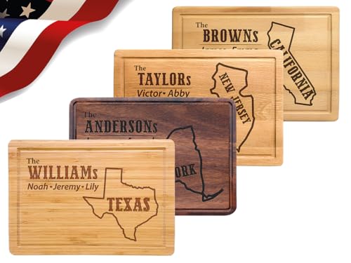 Tabla de cortar personalizada 7th Hill, rectangular, 14 x 10 x 0.6 cm, madera Acacia, Bamboo, Beech, Walnut miniatura 2