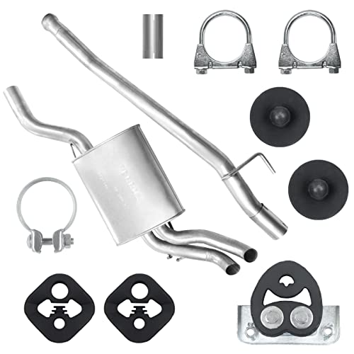 Ferroz Endschalldämpfer Auspuff Endtopf für Mercedes E E200 E220 W210 2.2 CDI 2.2 CDI