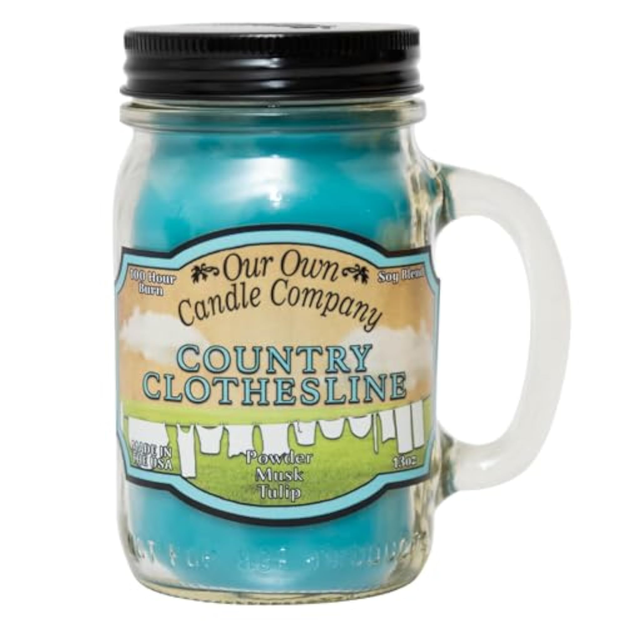 COUNTRY CLOTHESLINE Scented Jar Candle - 13oz