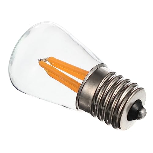 HOMSFOU Ampoule LED E17 pour Réfrigérateur d'Énergie Design Rétro Compatible Congélateur 1 Pièce Lumière Douce