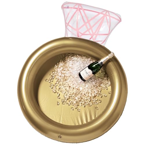 Glacière gonflable Amscan diamant pour garder les boissons au frais