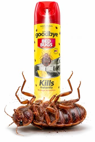 Bed Bug Killer Spray 400ml Instant Bed Bugs & Eggs Control Aerosol Spray for Mattress Sofa Carpet Furniture Bedroom and Home Pest Protection