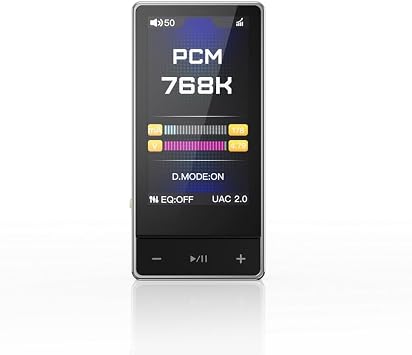FIIO QX13 Black Titanium Gold FIO-QX13-B FIO-QX13-G Japanese Genuine Product with Serial Number Built-in USB DAC Portable Headphone Amplifier Desktop Mode App Compatible Titanium Gold