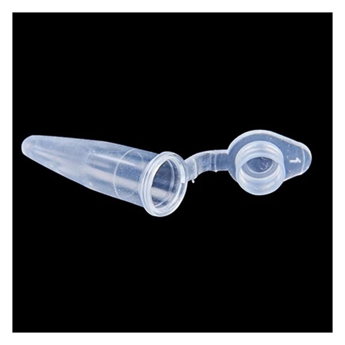 Tubo de centrífuga de plástico for laboratorio, tamaño 0,1-100 ml, vial, rosca y tapas, recipientes de laboratorio(50mL round 50pcs)