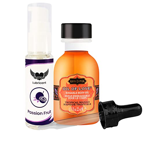 Aceites de masaje petróleo gusto Kama Sutra amo el aceite 22ml Mango...