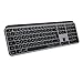 Price comparison product image Logitech MX Keys Advanced Wireless Illuminated Keyboard for Mac, Tactile Responsive Typing, Backlit LED Keys, Bluetooth, USB-C, 10 Day Battery, Apple macOS, Metal Build, QWERTY UK English Layout, Grey