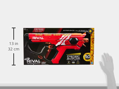Perses MXIX-5000 Nerf Rival Motorized Blaster (red) - Fastest