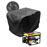 S.fields.inc 発電機カバー オックスフォード布 屋外用 防水 防塵 雨よけ 収納保管カバー ダストカバー (L)