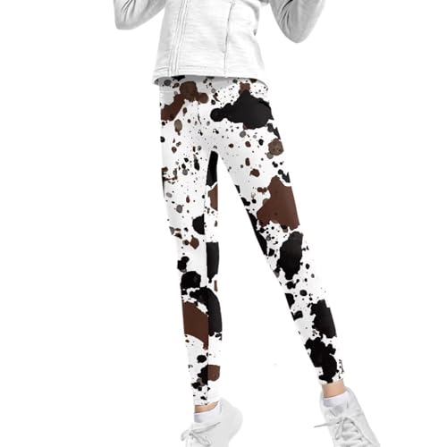 Girls Leggings Full Length Activewear Leggings Stretch Tummy Control Yoga Pants Girls and Toddlers' Leggings