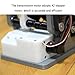 3D Industrial Filament Respooler Electric Spool Rewinder with Smart Start and Stop 1kg Spool Capacity Wrap Neatly Without Tangling Welding Thread Winder for 3D Printing Enthusiasts Welders