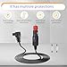 DC 12V/24V Car Refrigerator Freezer Power Cord Cable, 10ft Car Fridge Freezer for Alpicool, ARB, Dometic & More for ICECO, Setpower, Aspenora，Euhomy，Brands Portable Refrigerator Cable